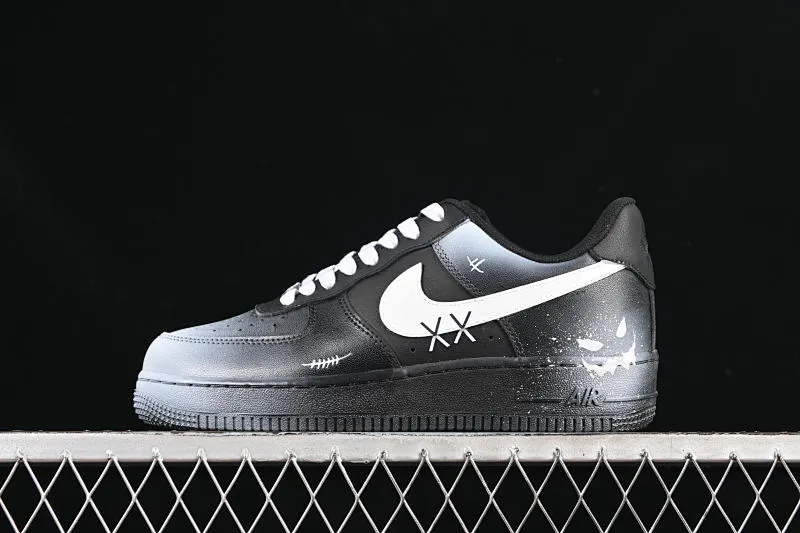 All categories Nk Air Force 1 Air Force series Nk Air Force 1 Low Air Force low-top Nike Air Force 1'07 Low "Devil Smiles" Hand-painted graffiti Devil Smiles Air Force One low-top casual sneakers CW2288-018